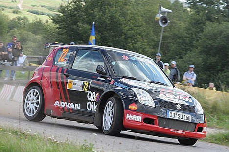 Martin Johansen er godt klar over at hans Suzuki Swift skal holdes til ilden fra starten hvis han skal gøre sig gældende på Bornholm!